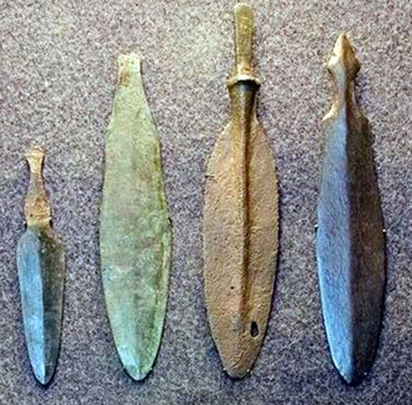Weapons from eneolithic period