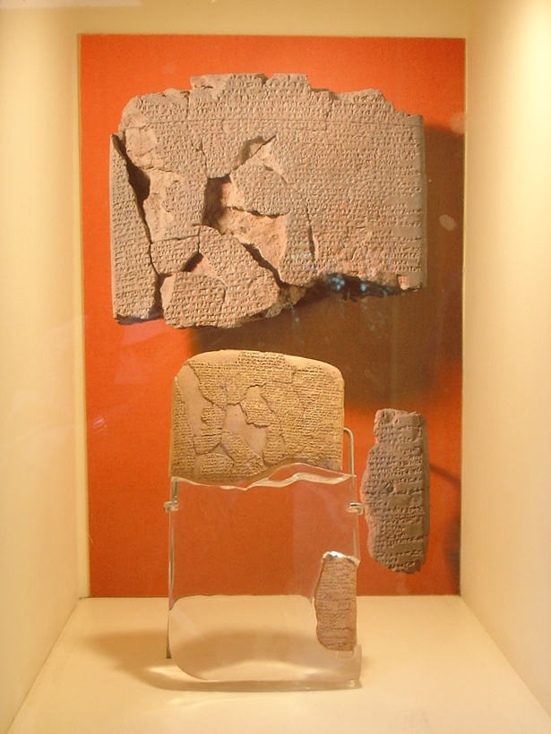 Hittite Egyptian Peace treaty. Picture by: Giovanni Dall'Orto in Istanbul Archaeological Museum