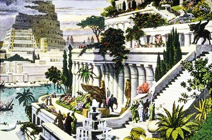 Interpretation image of Hanging Gardens of Babylon
