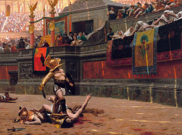 The-Scene-of gladiator-fight-Jean-Leon_Gerome_Pollice_Verso