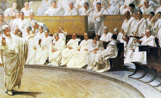 Roman Senate example scene