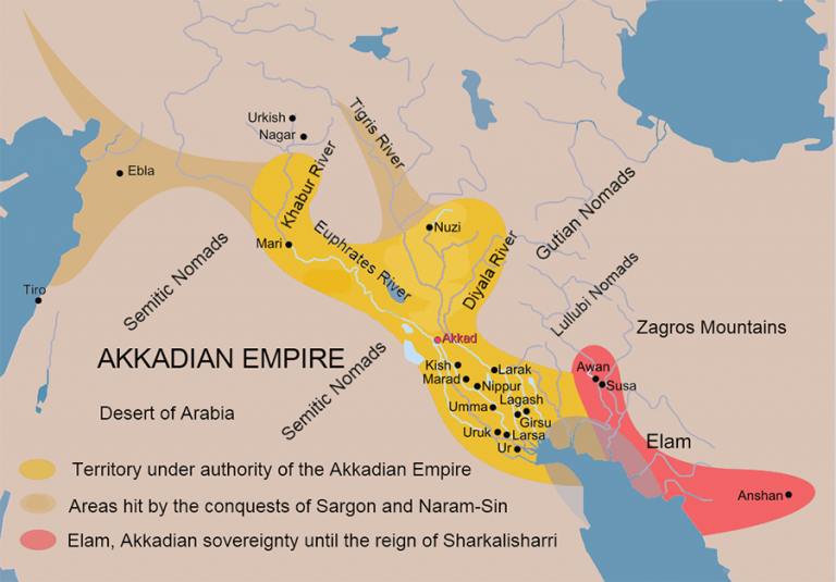 Akkadian empire (2400-2007 BC)