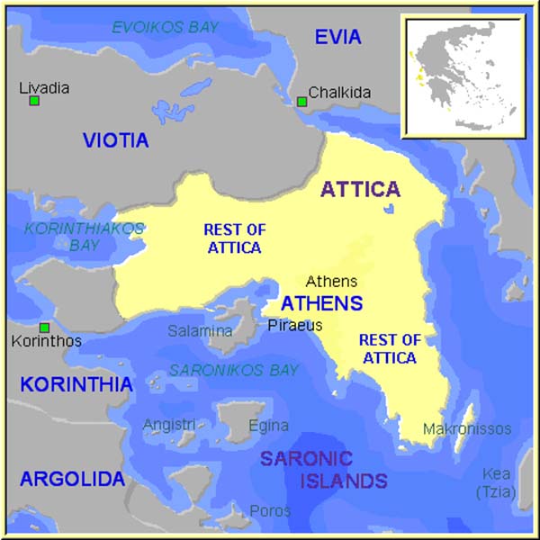 Attica Map