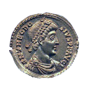 Coin of Theodosius I