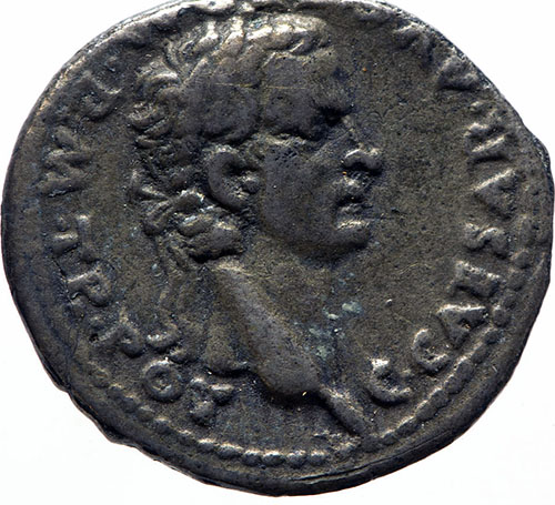 Denarius of Roman Emperor Gaius Caligula