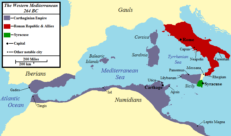 First Punic War 264 BC