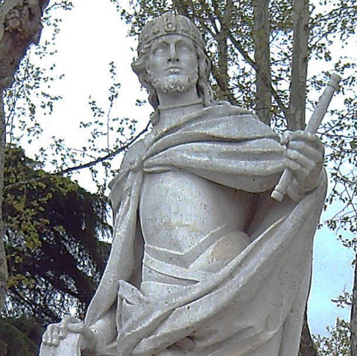 Statue of Luivigild in Madrid. Photograph: Luis Garcia Statue of Luivigild in Madrid. Photograph: Luis Garcia