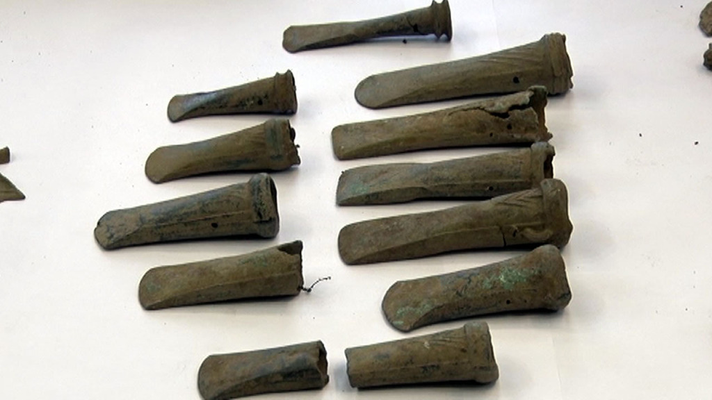 Bronze artefacts from village Markuse near Srebrenik