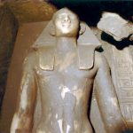 Neferhotep statue found in Karnak. More info: http://guardians.net/hawass/Press_Release_05-05_Luxor.htm