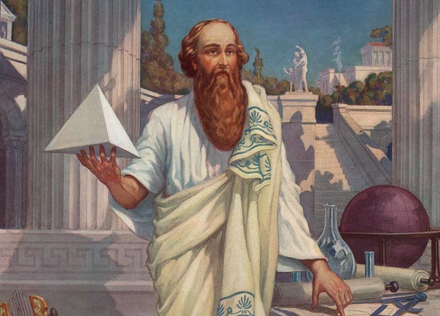 Illustration of Pythagoras