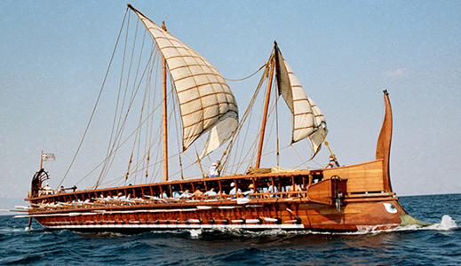 Replica of Athens Trireme