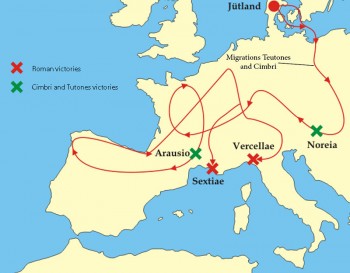 Roman versus Cimbri and Teutones