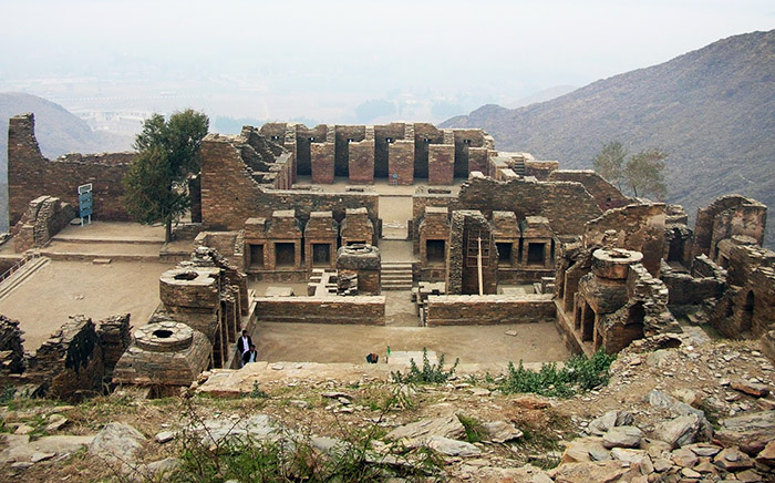 Ruins of the ancient-Buddhist monasteries in Mardan (Pakistan)