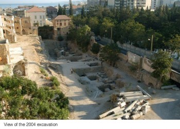 The excavations at Sidon by British archeologists