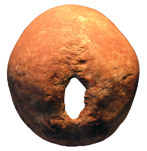 Skull from eneolithic period with trace of surgery