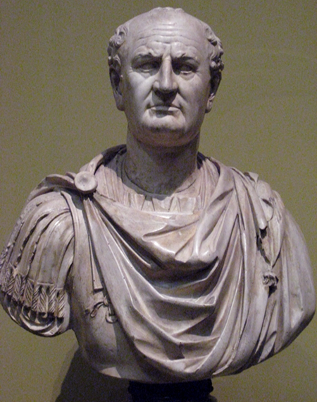 Vespasian bust.