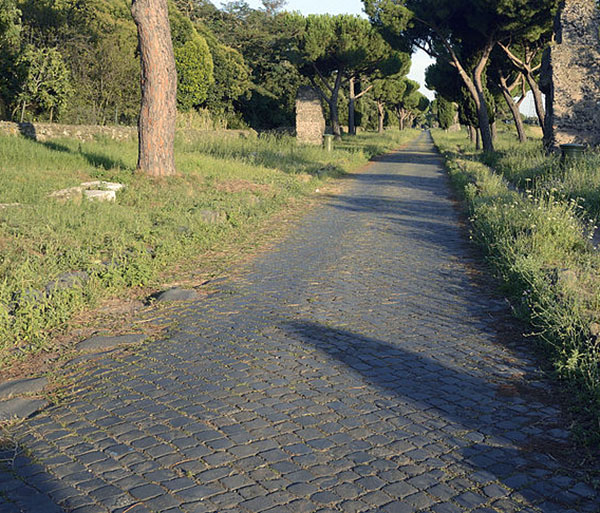 A part of the road build in time of Appius Claudius