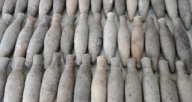Large number of bottles from 6 century discovered near Istanbul