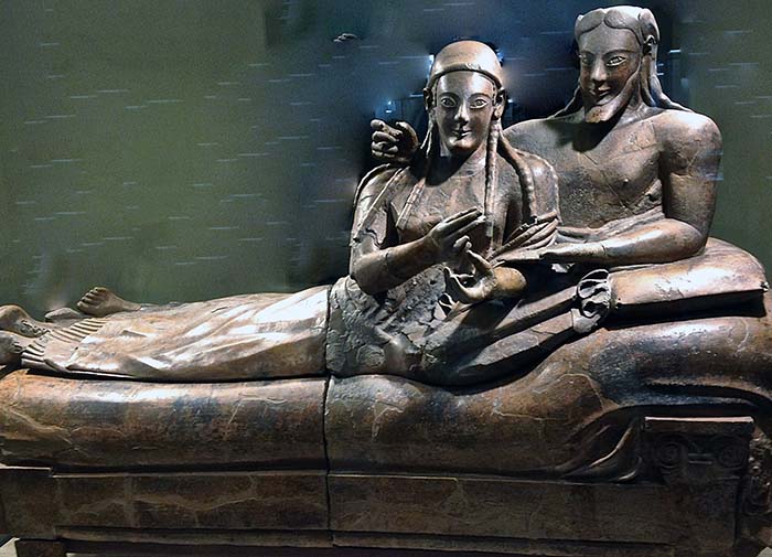 Etruscan sarcophagus example