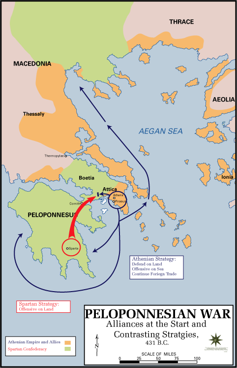 Peloponnesian war alliances. Map source: http://www.faculty.umb.edu/gary_zabel/Courses/Phil%20281b/Maps/peloponnesian_war_alliances.gif