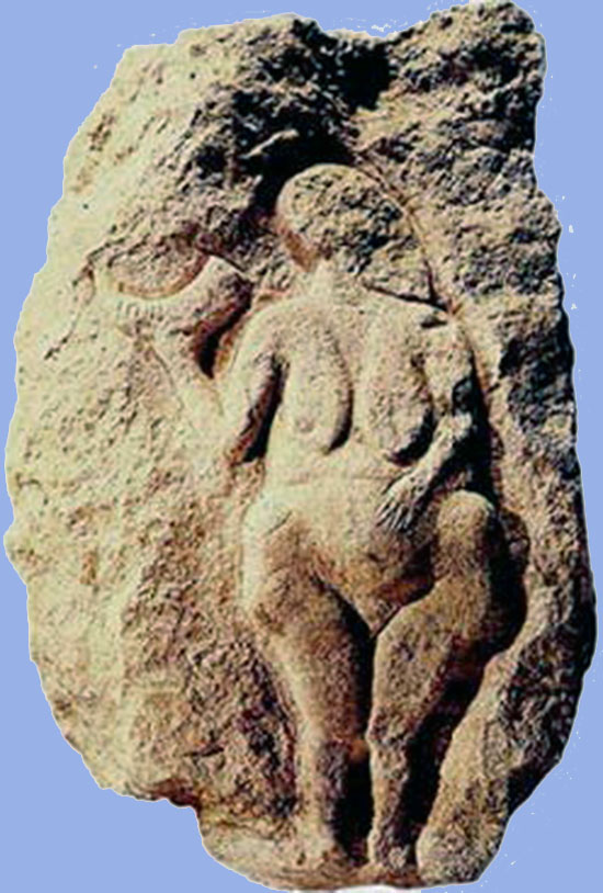 Paleolithic "Venus" discovered 1908. in France